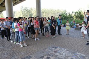 团结协作，共同奋进！德州东北城举行2016秋季户外拓展活动
