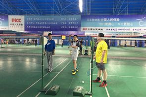 邯郸公司举行羽毛球交流活动