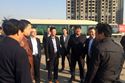 林贤富总裁一行莅临邯郸华耀城了解征地拆迁成果