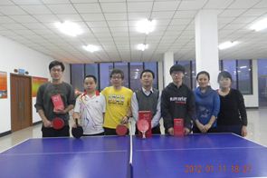 2012年1月11日，东北城乒乓球比赛