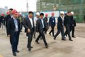 华耀城集团执行董事兼总裁林贤富视察邯郸华耀城项目建设情况