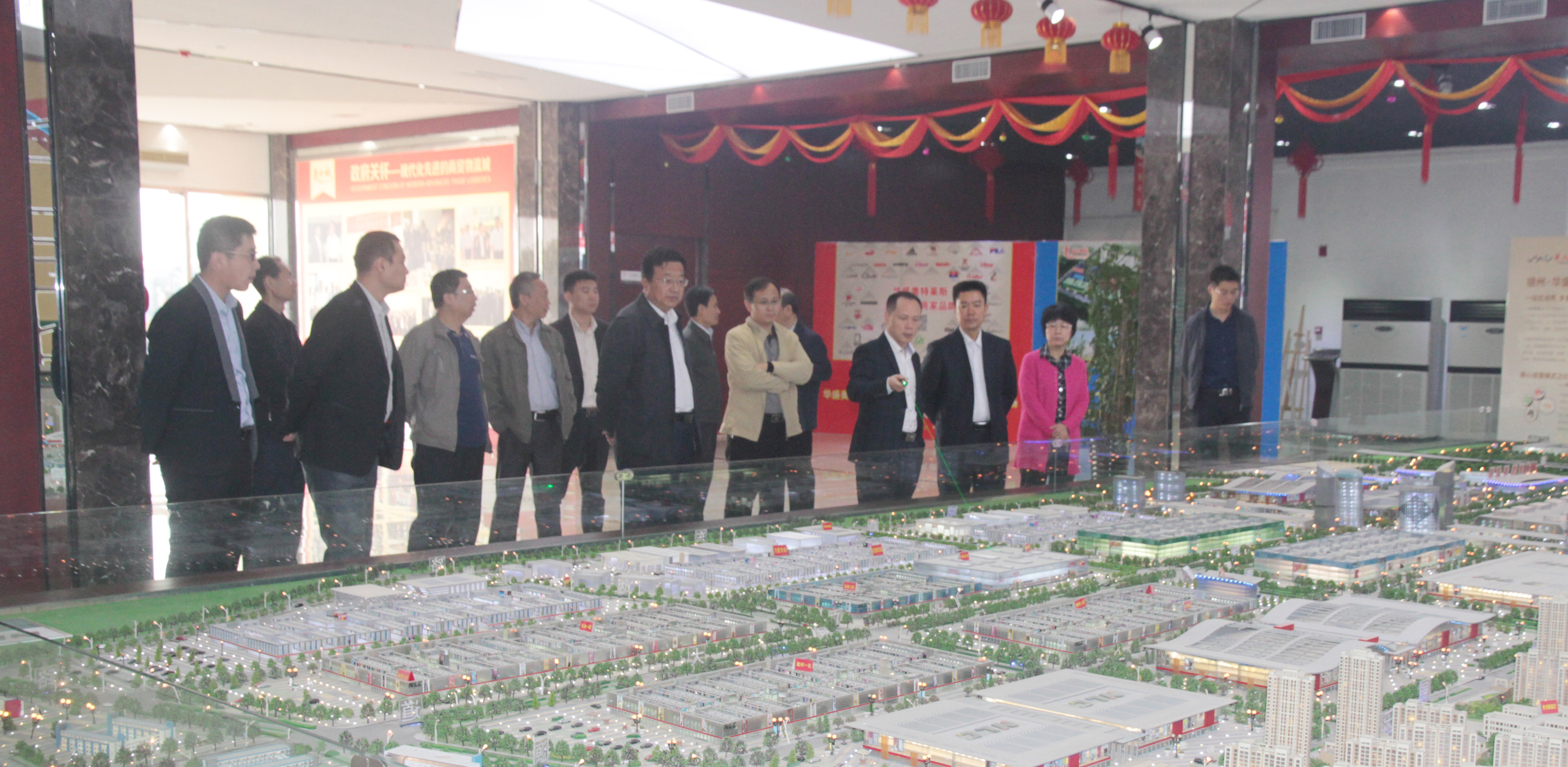 省发改委调研组莅临东北城