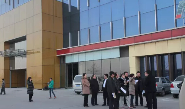 德州市固定资产投资年终考核小组莅临德州东北城