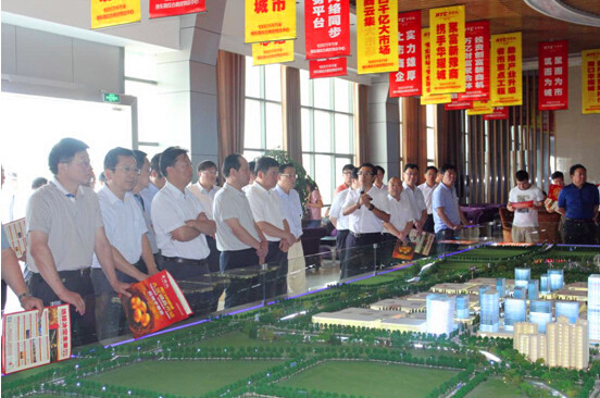 新乡市委、获嘉县两批考察团莅临华耀城