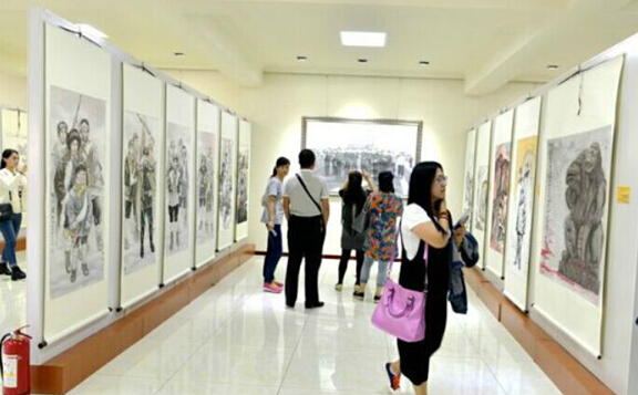 东北城举办“孝行天下、大美铁岭”主题书画展