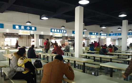 周口华耀城美食街2栋乐之乐美食广场试营业