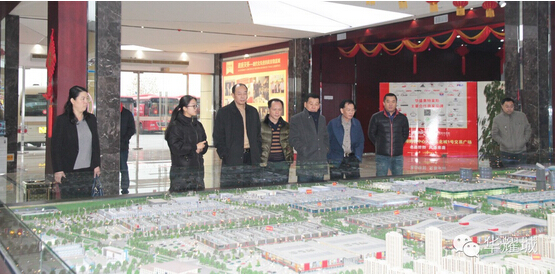 德城区领导携韩国客商考察德州东北城