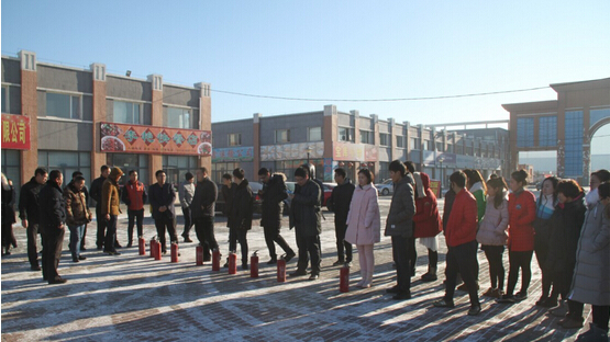 铁岭东北城进行消防演练