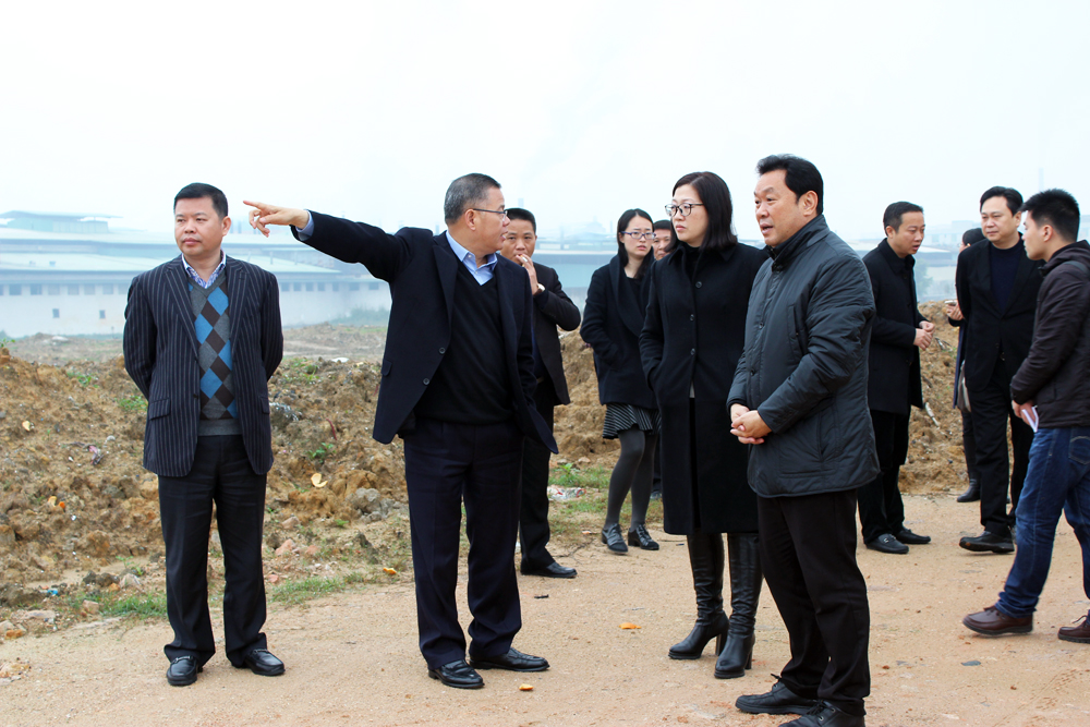 华南城、华耀城投资考察团考察揭阳、普宁