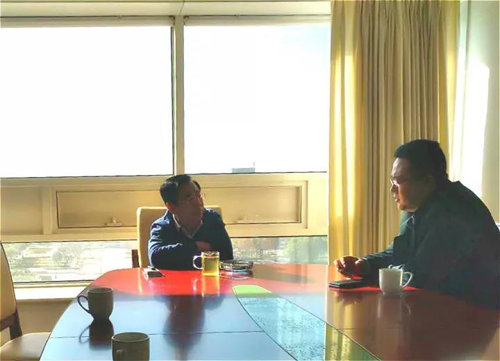 华耀城集团总裁赵立东拜会德州市、德城区政府领导