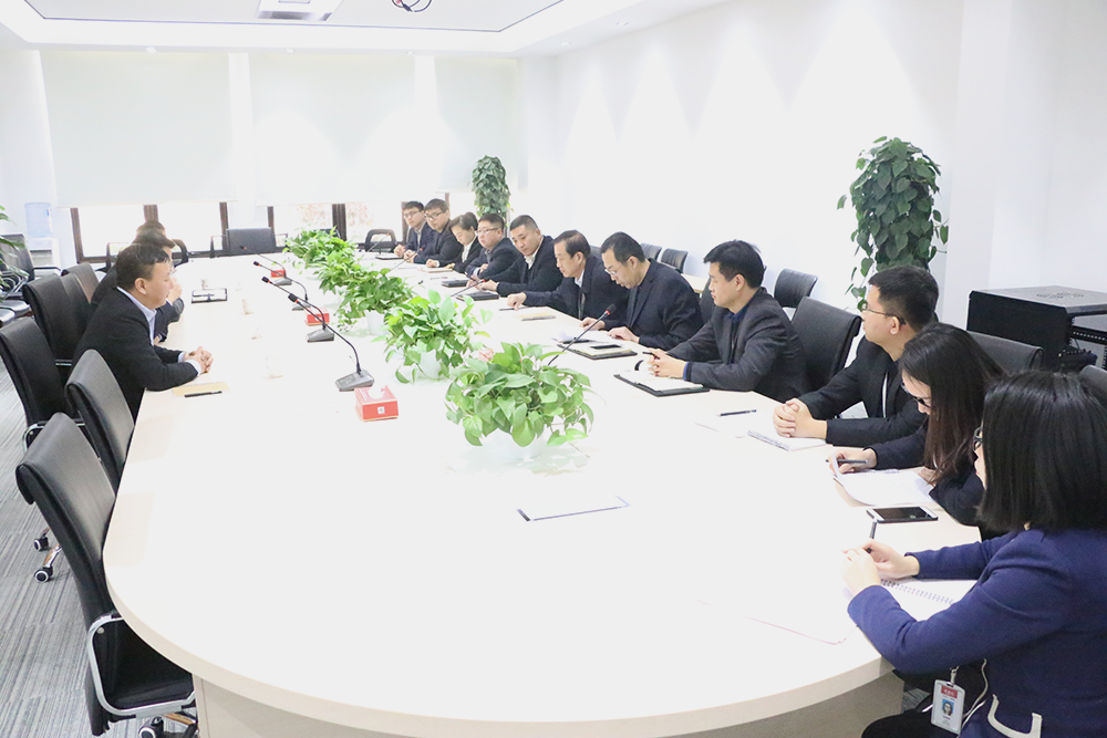 林贤富董事长到平顶山项目检查指导工作