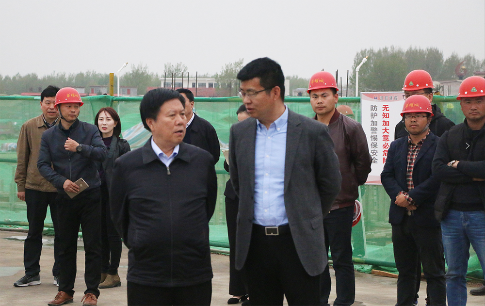 平顶山市委书记周斌携相关领导班子莅临平顶山华耀城参观考察