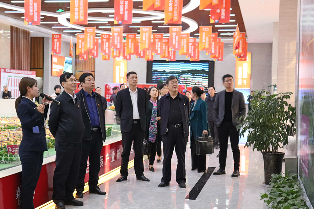 汝州市政协领导一行莅临华耀城参观考察
